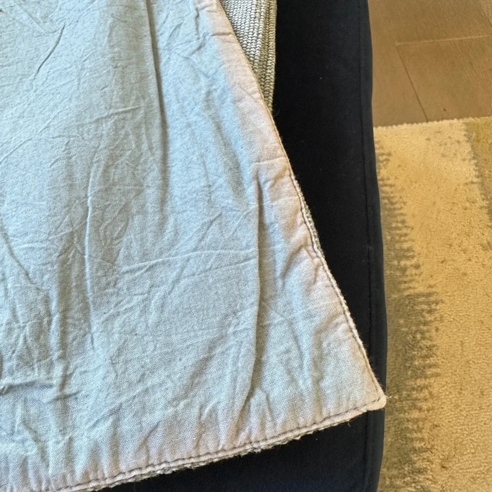 8 west elm 100% cotton blue placemats